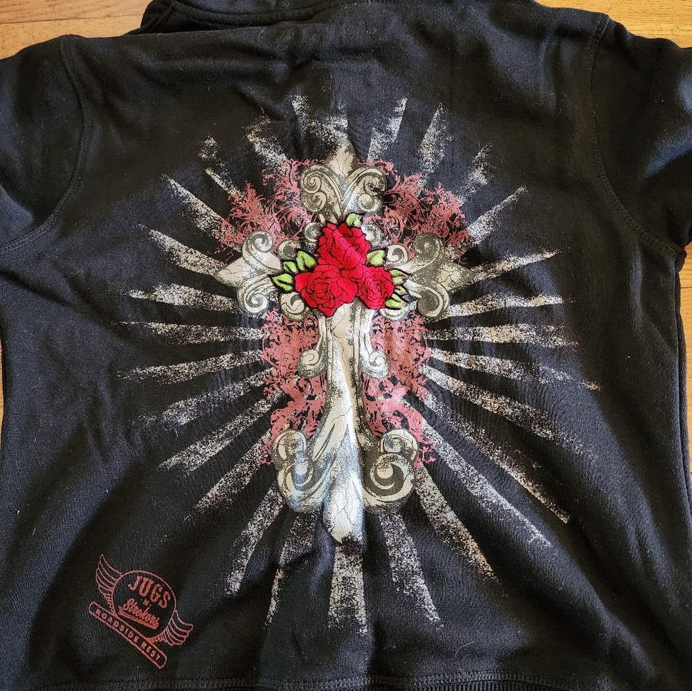 Zip up sweatshirt
